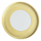 Vista Alegre Domo Gold Charger Plate on a white background