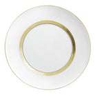 Vista Alegre Domo Gold Dessert Plate on a white background