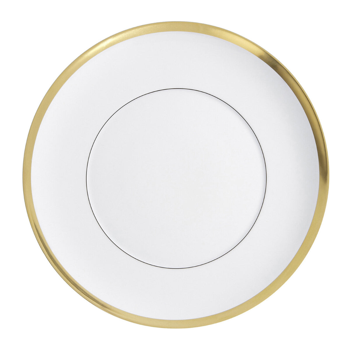 Vista Alegre Domo Gold Dinner Plate on a white background
