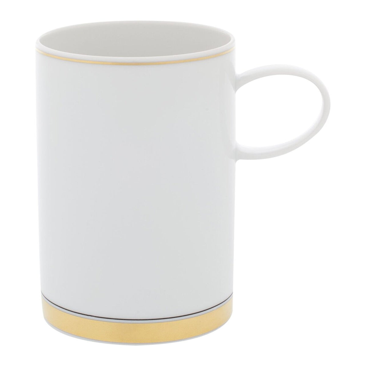 Vista Alegre Domo Gold Mug on a white background