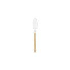 Vista Alegre Domo Handle Matte Gold Butter Knife on a white background