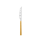 Vista Alegre Domo Handle Matte Gold Cheese Knife on a white background