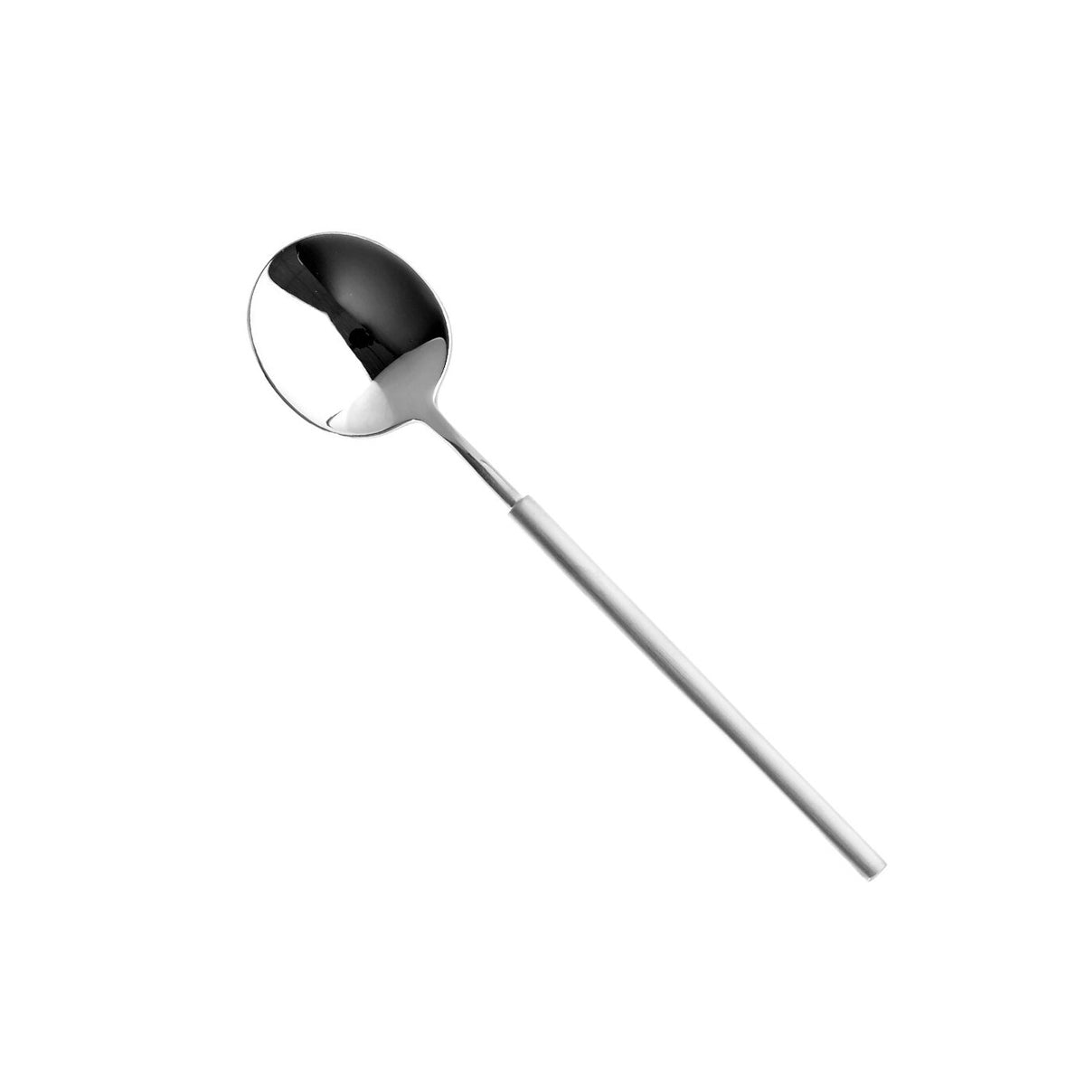 Vista Alegre Domo Matte Tea Spoon on a white background