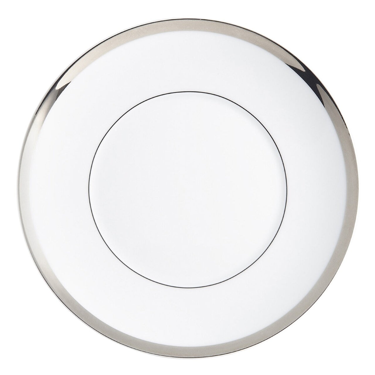 Vista Alegre Domo Platinum Bread & Butter Plate on a white background