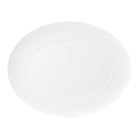 Vista Alegre Domo White Large Oval Platter on a white background