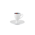 Vista Alegre Duality Coffee Cup & Saucer on a white background