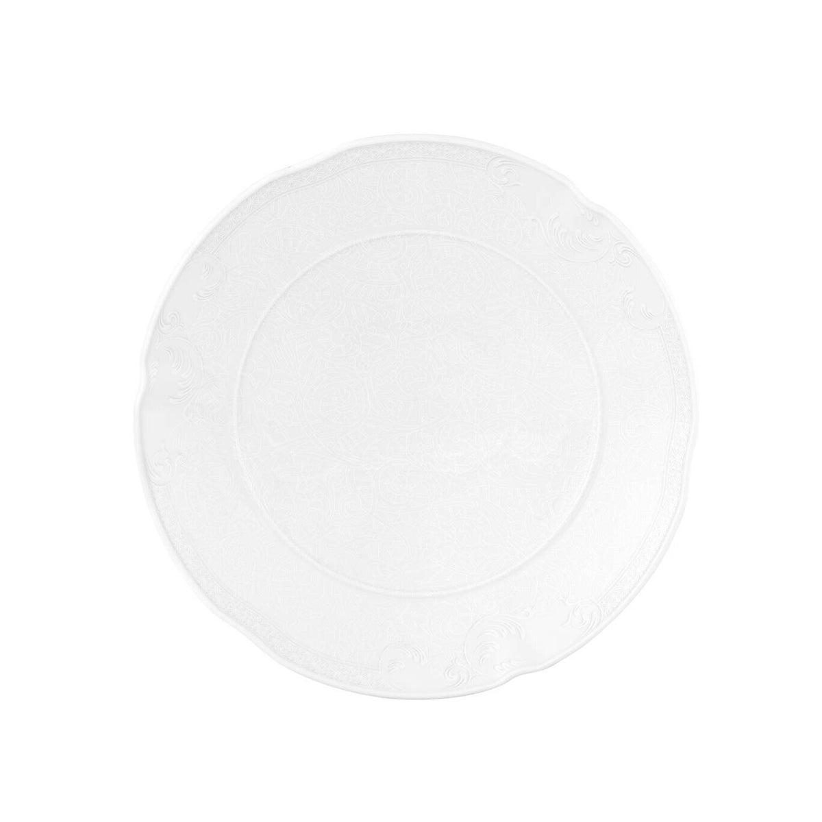 Vista Alegre Duality Pasta Plate on a white background