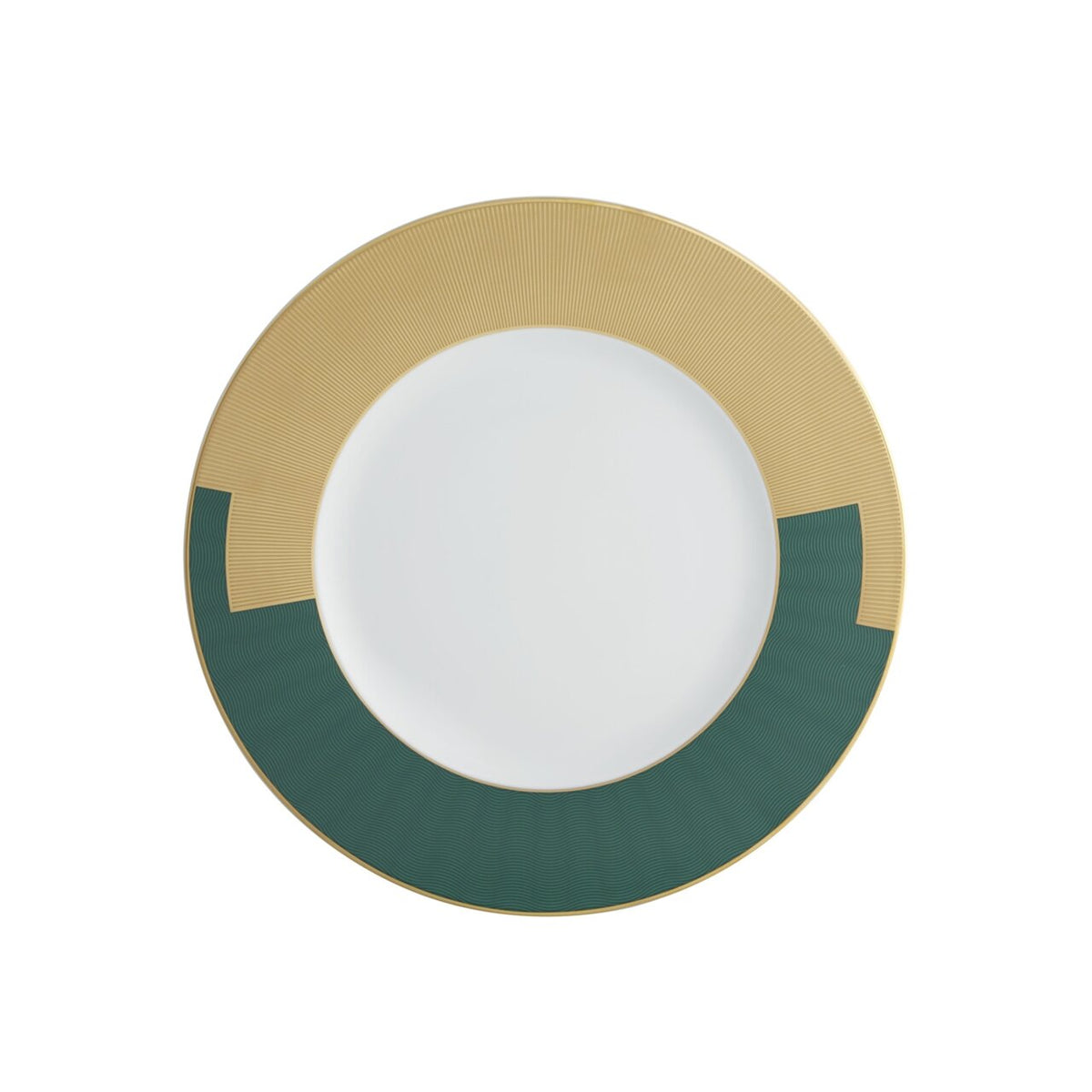 Vista Alegre Emerald Charger Plate 32,5 on a white background