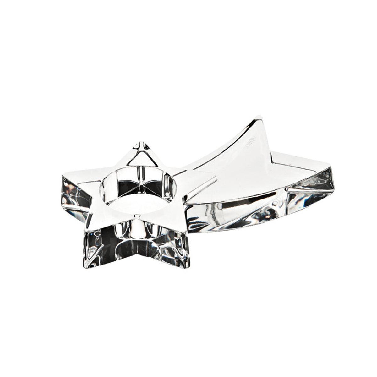 Vista Alegre Estrela Cadente Candlestick on a white background