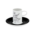 Vista Alegre Fado Set of 4 Coffee Cups & Saucers, view 2