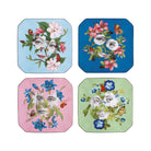 Vista Alegre Fête Vos Jeux Set of 4 Dessert Plates on a white background