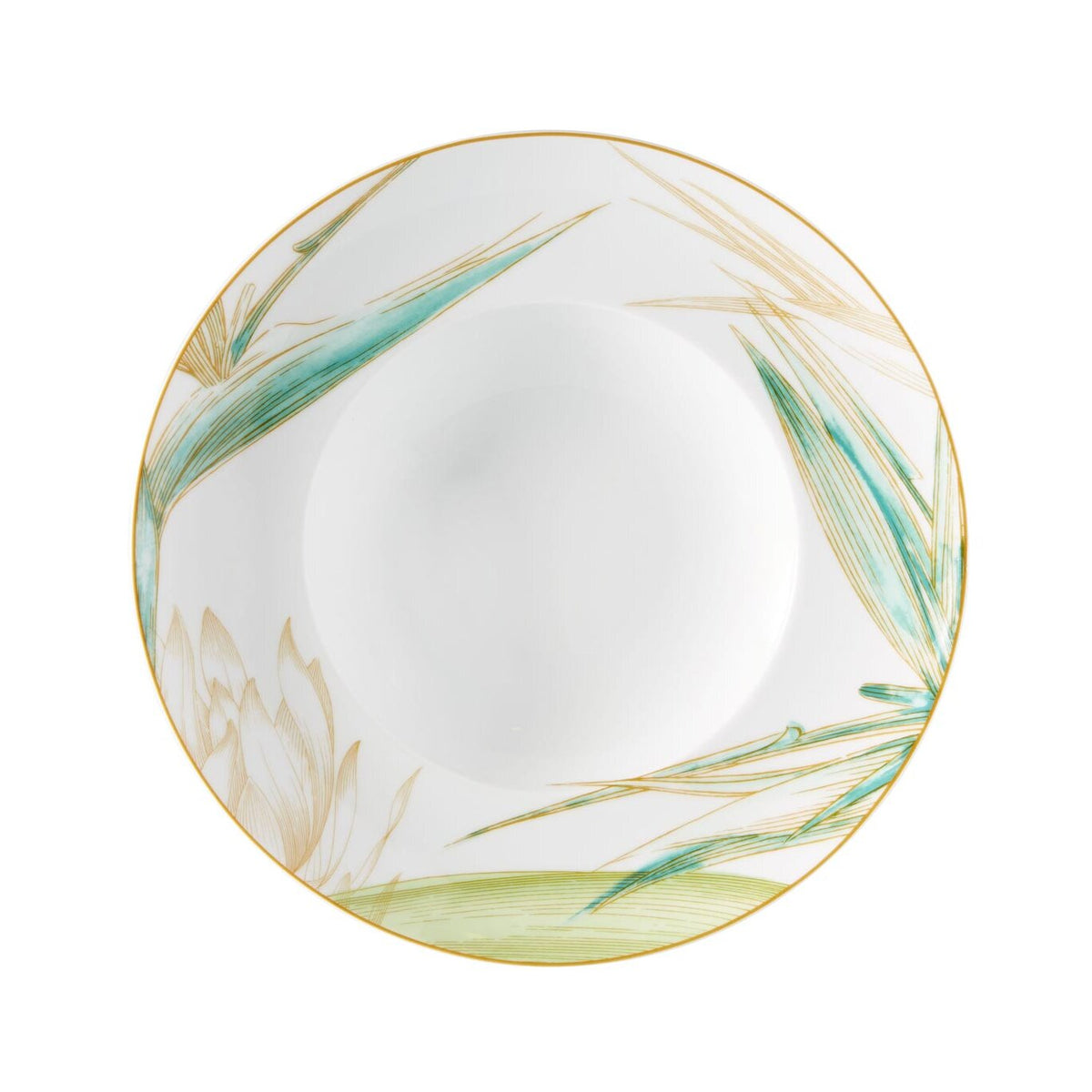 Vista Alegre Fiji Soup Plate on a white background