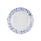 Vista Alegre Folkifunki Soup Plate Blue on a white background
