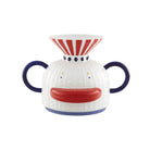 Vista Alegre Folkifunki Vase Duck on a white background