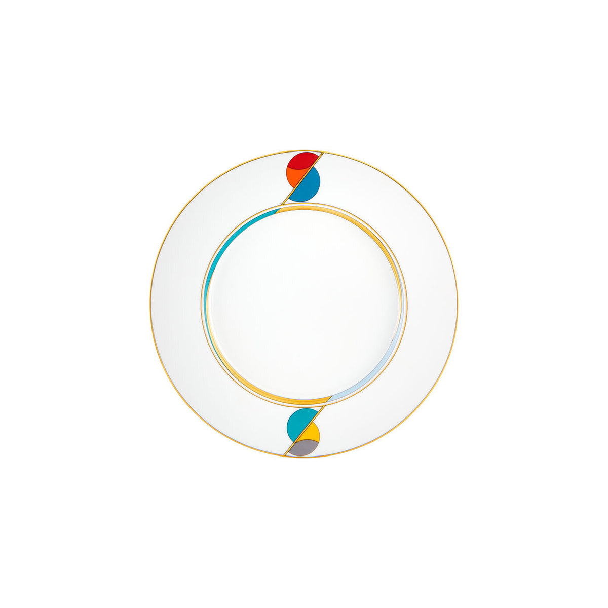 Vista Alegre Futurismo Dinner Plate on a white background