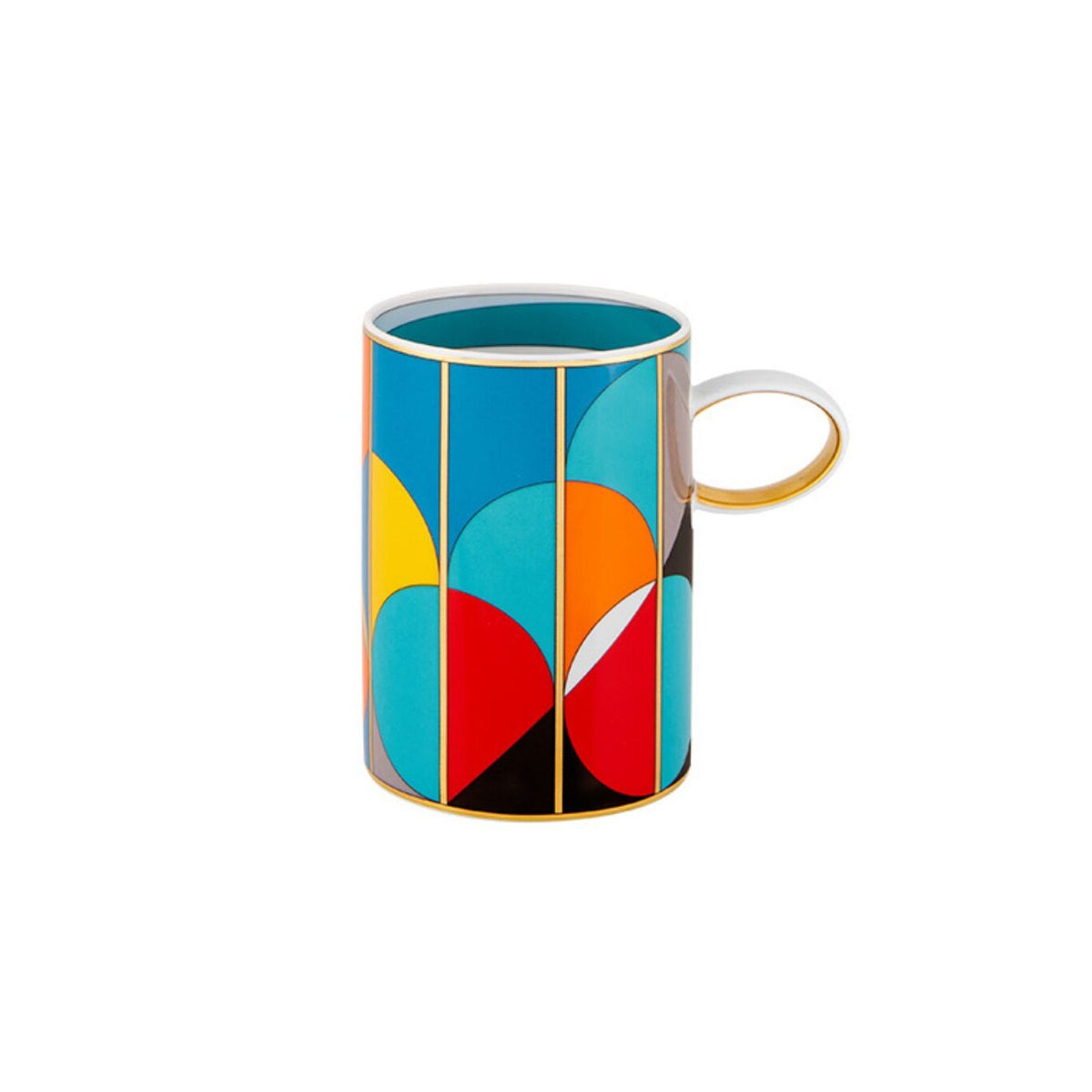 Vista Alegre Futurismo Mug on a white background