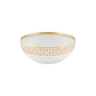 Vista Alegre Gold Exotic Cereal Bowl on a white background