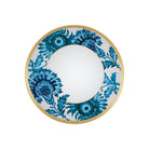 Vista Alegre Gold Exotic Dessert Plate on a white background