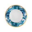 Vista Alegre Gold Exotic Soup Plate on a white background