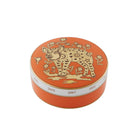 Vista Alegre Golden Large Box Regaleira Pig on a white background