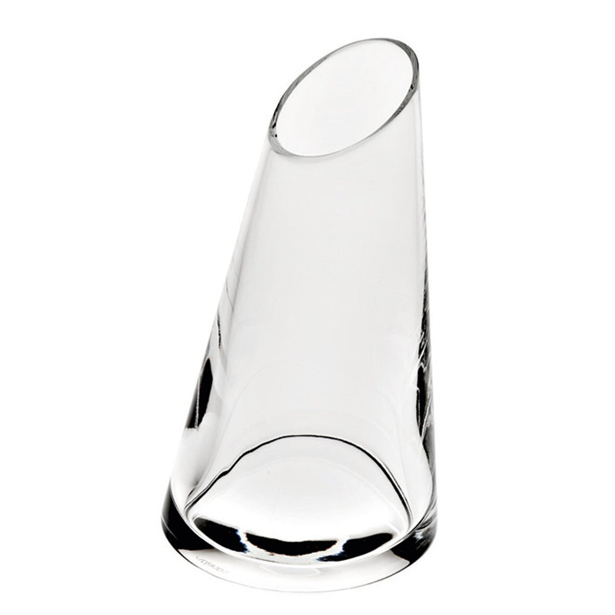 Vista Alegre Hana Bud Vase, 7 3/4 in high on a white background