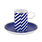 Vista Alegre Harvard Coffee Cup & Saucer on a white background