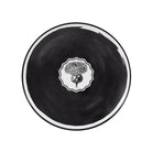 Vista Alegre Herbariae Dessert Plate Black on a white background