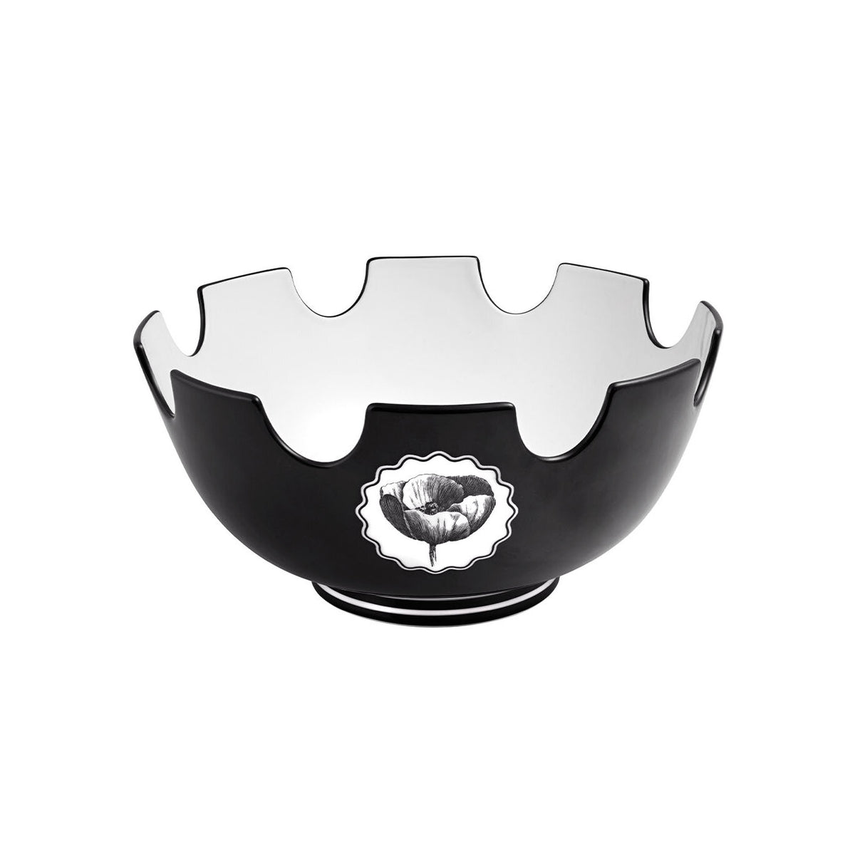Vista Alegre Herbariae Salad Bowl on a white background