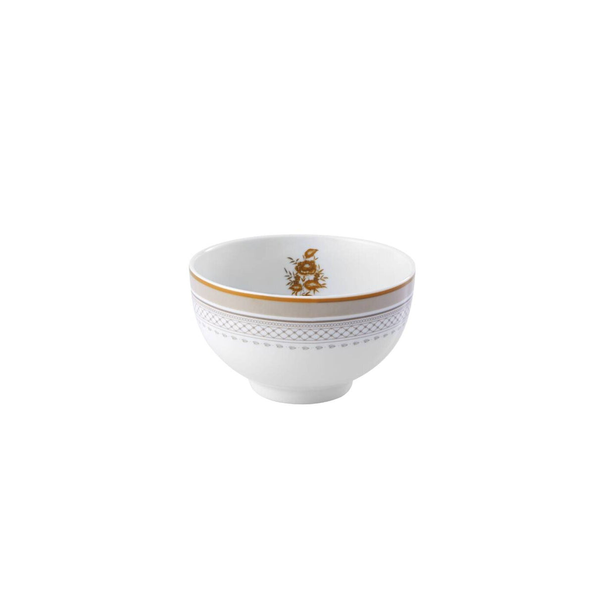 Vista Alegre Heritage Rice Bowl on a white background
