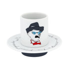 Vista Alegre Heterónimos Set of 4 Coffee Cups & Saucers, view 5
