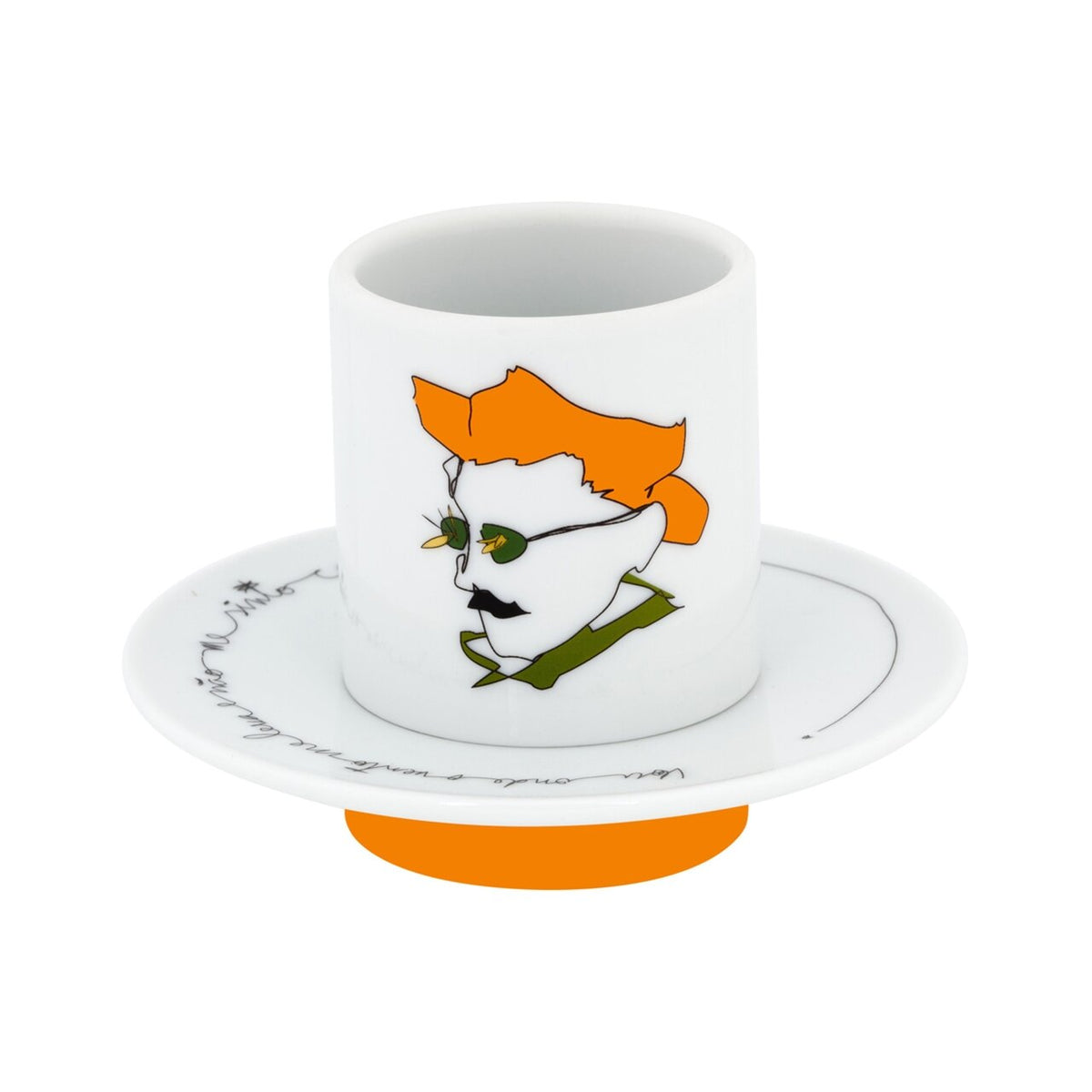 Vista Alegre Heterónimos Set of 4 Coffee Cups & Saucers, view 6
