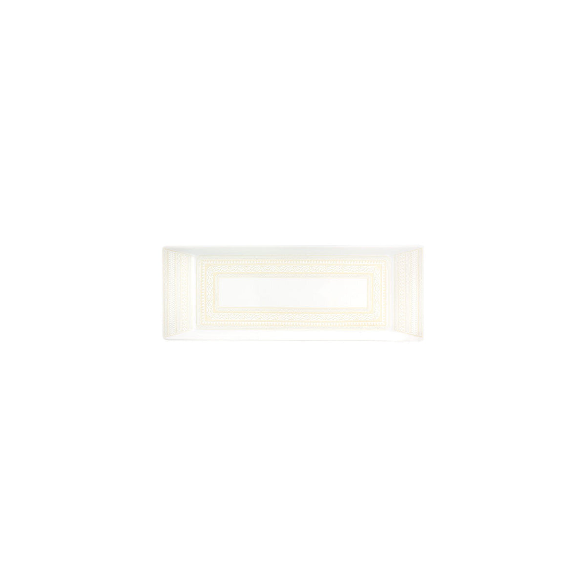 Vista Alegre Ivory Appetizers Tray on a white background