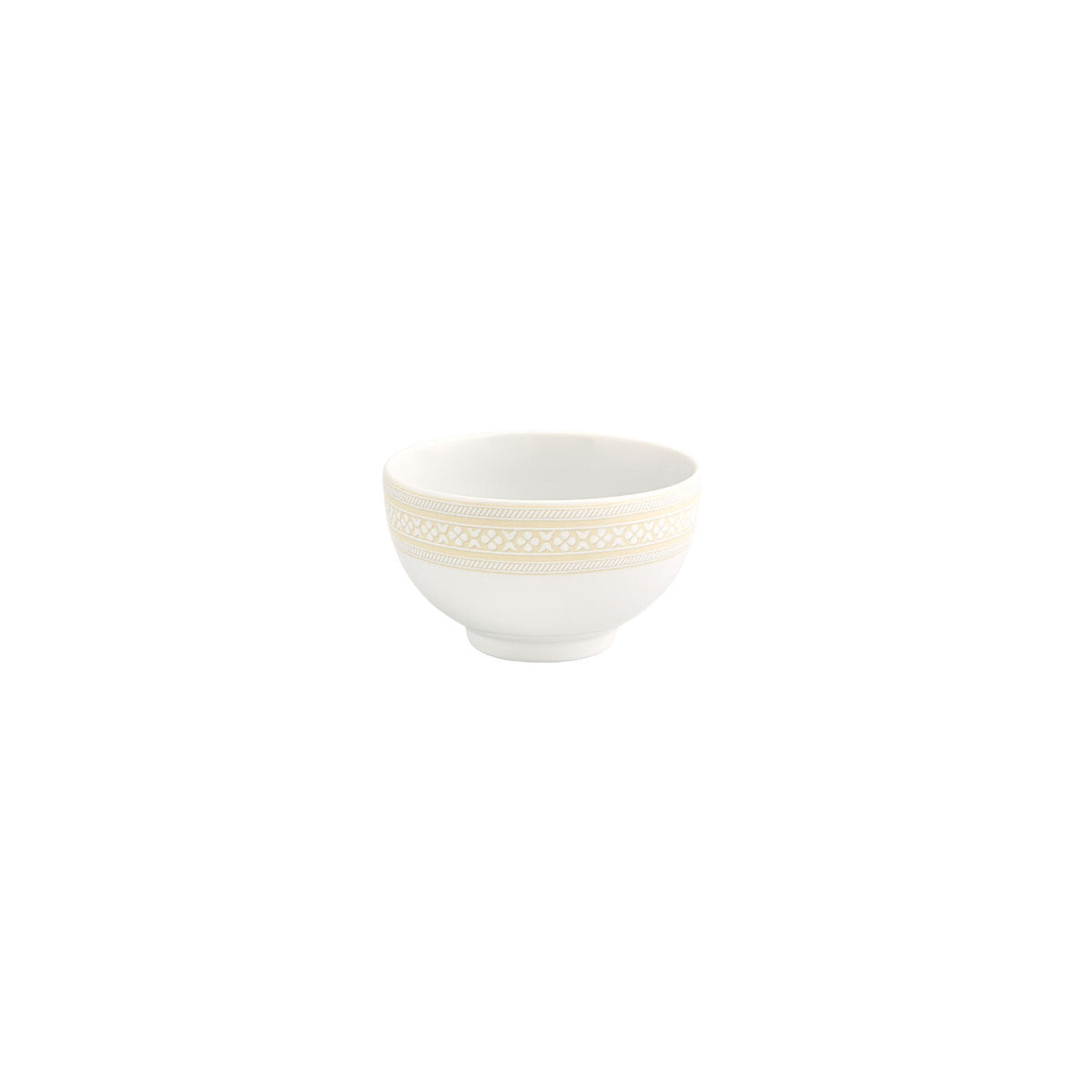 Vista Alegre Ivory Rice Bowl on a white background
