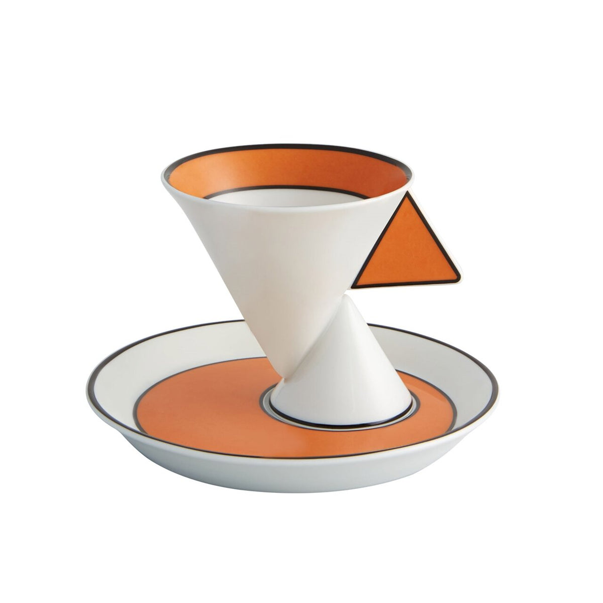 Vista Alegre Jazz Set of 2 Coffee Cups and Saucers, view 2