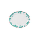 Vista Alegre Lotus Medium Oval Platter on a white background