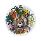 Vista Alegre Love Who You Want Charger Plate Jungle King on a white background