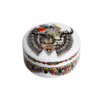 Vista Alegre Love Who You Want Small Round Box Monseigneur Bull on a white background