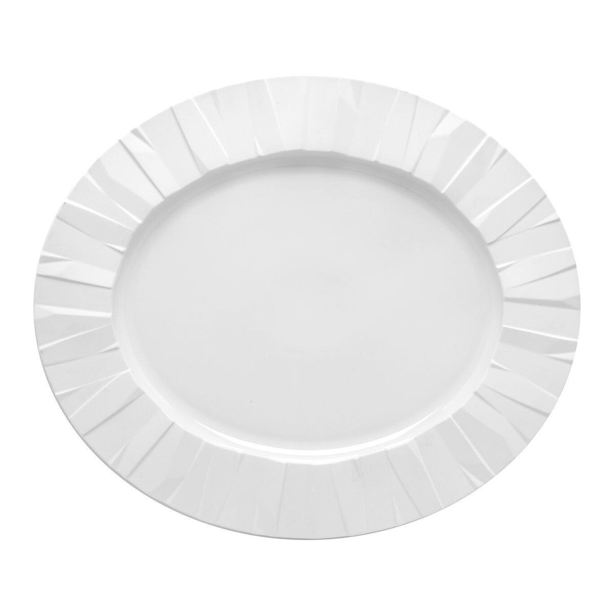 Vista Alegre Matrix Platter on a white background