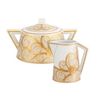 Vista Alegre Mouraria Set Sugar Box & Milk Jug on a white background
