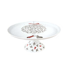 Vista Alegre Nöel Large Cake Stand on a white background