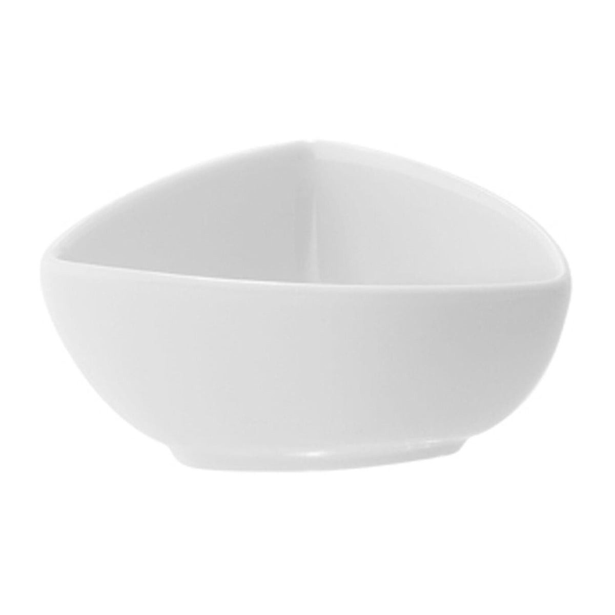 Vista Alegre Organic White Sauce Bowl on a white background