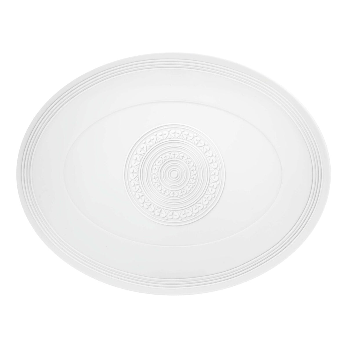 Vista Alegre Ornament Small Oval Platter on a white background