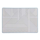 Vista Alegre Orquestra Rectangular Solar Plate on a white background