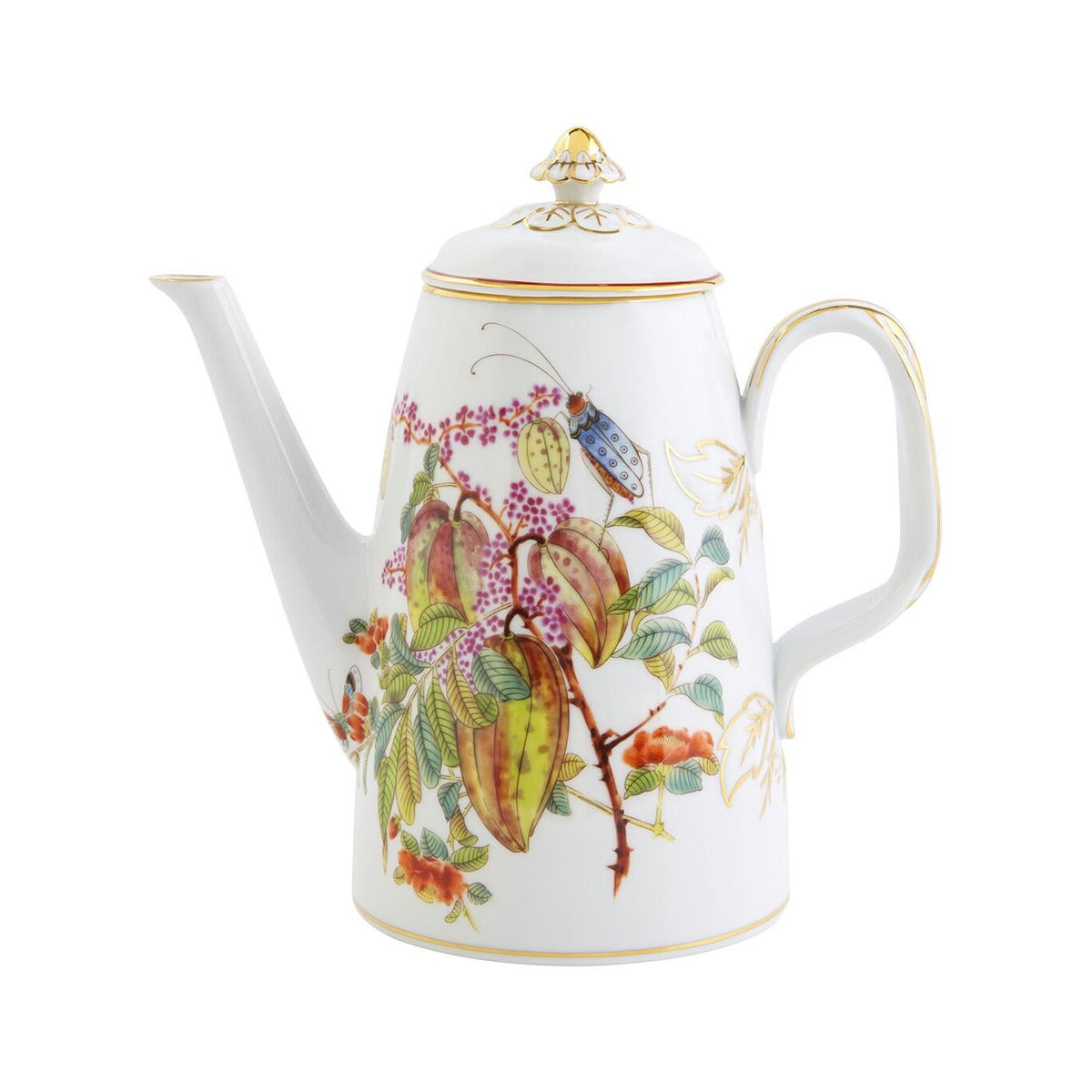 Vista Alegre Paço Real Coffee Pot on a white background