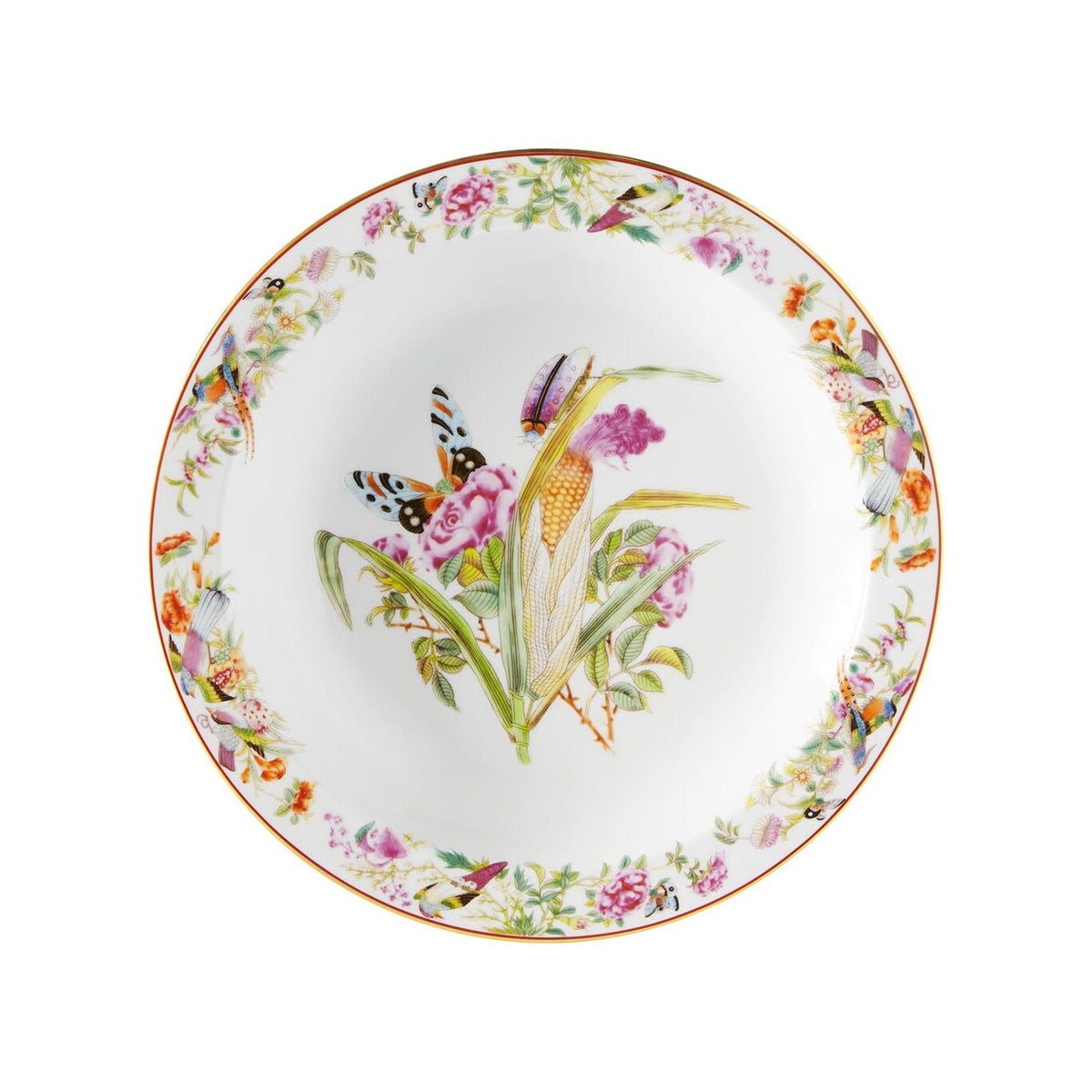 Vista Alegre Paço Real Deep Round Platter on a white background