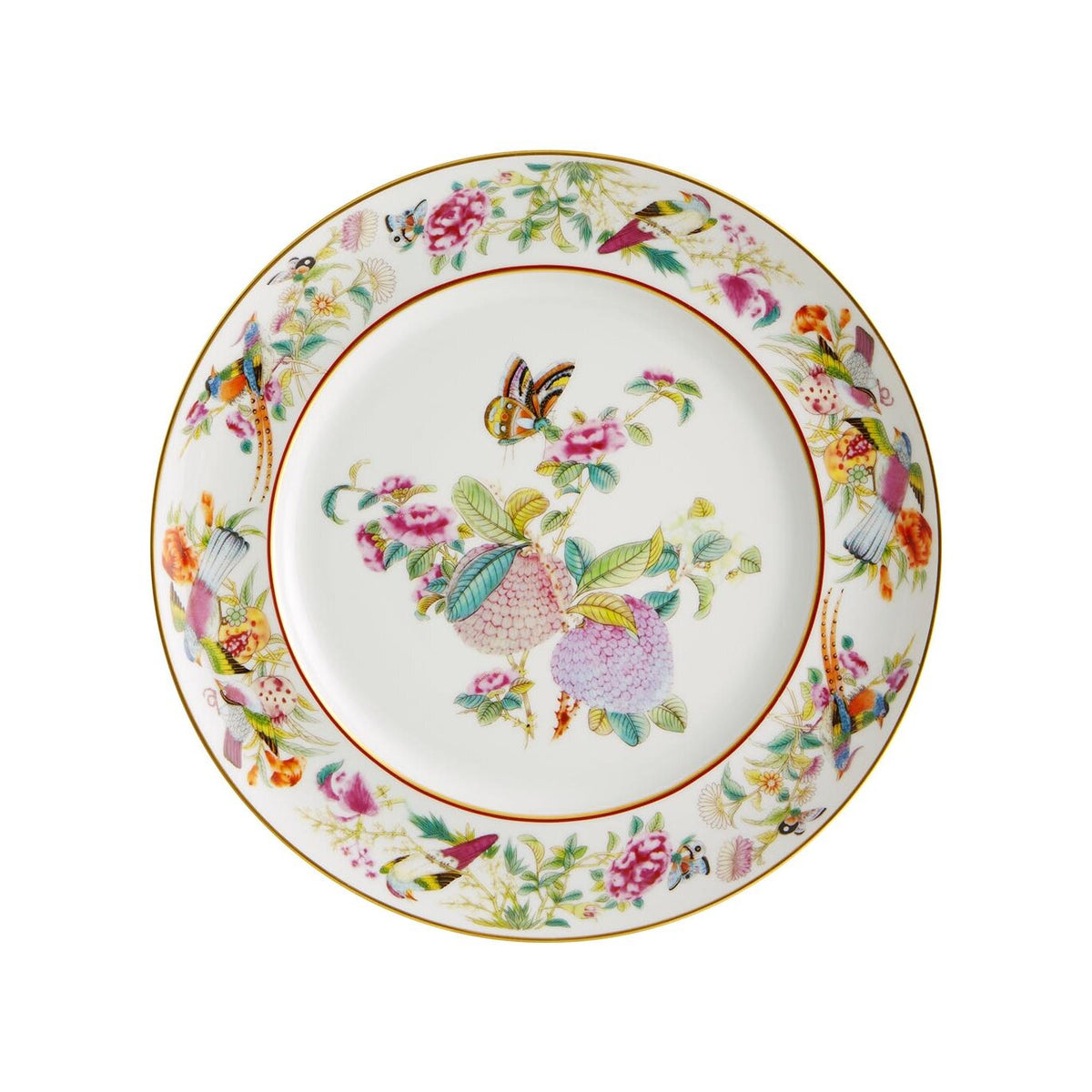 Vista Alegre Paço Real Dinner Plate Annona on a white background