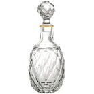 Vista Alegre Palazzo Gold Whisky Decanter on a white background