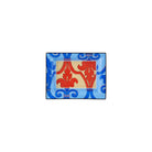 Vista Alegre Palazzo N6 Rectangular Tray on a white background