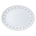 Vista Alegre Paseo Large Oval Platter on a white background