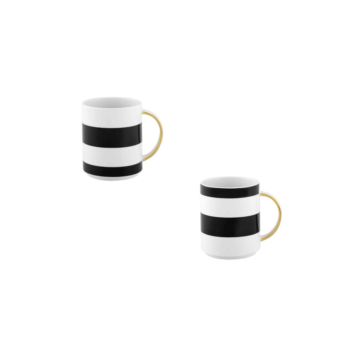 Vista Alegre Pharos Set of 2 Mugs on a white background